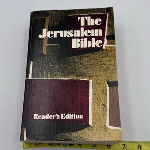 The Jerusalem Bible Reader's Edition Vintage '70s Catholic Softcover